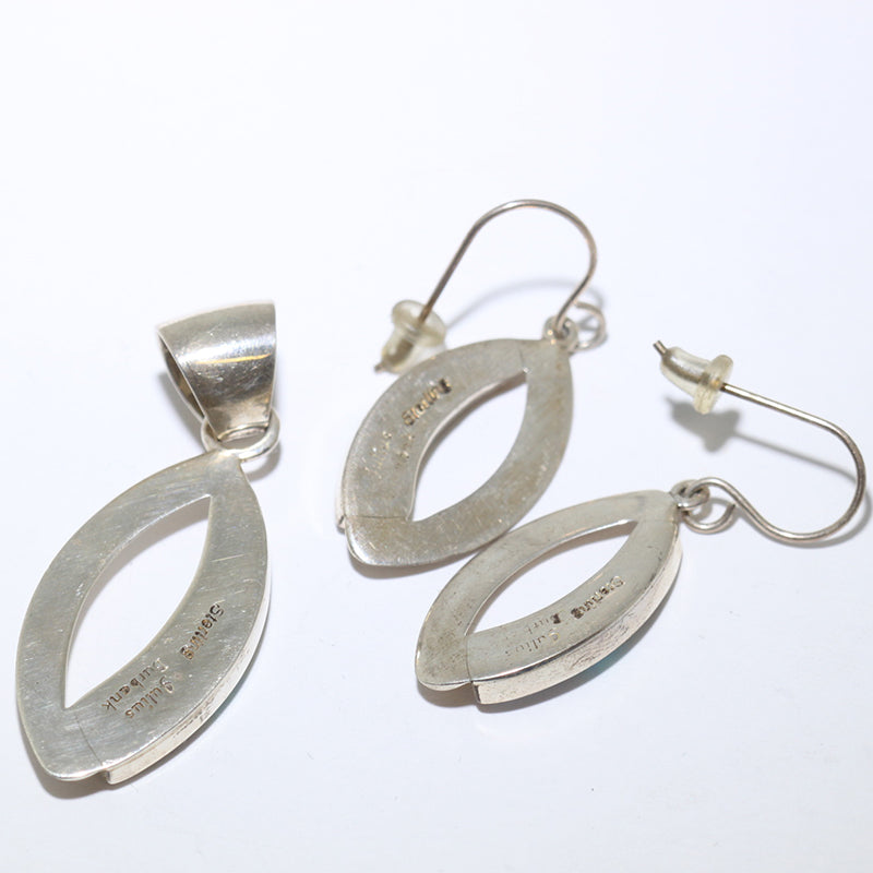 Inlay Pendant Set by Stone Weaver