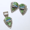 Stone Weaver Pendant and Earring Set