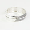 Feather Bracelet by Harvey Mace (0.5")  *Select bracelet size