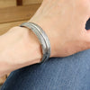 Feather Bracelet by Harvey Mace (0.5")  *Select bracelet size
