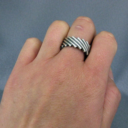 Sterling Silver Ring by Steve Arviso