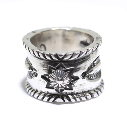 Silver Ring by Ernie Lister- 9.5
