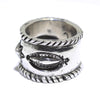 Silver Ring by Ernie Lister- 9.5