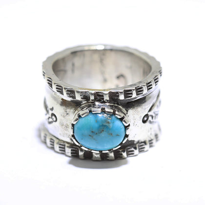Bisbee Ring by Ernie Lister- 9.5