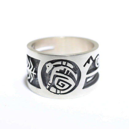 Silver Ring by Lucion Koinva- 6