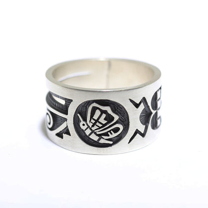 Silver Ring by Lucion Koinva- 8