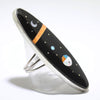 Inlay Ring by Navajo- 8