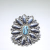 Lone Mountain Ring by Navajo- 7.5