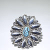 Lone Mountain Ring by Navajo- 7.5