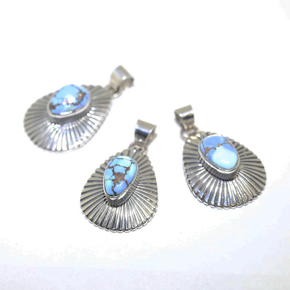 Turquoise Pendant by Navajo