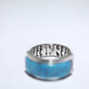 Inlay Ring by Stewart Yellowhorse-10