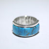 Inlay Ring by Stewart Yellowhorse-10.5