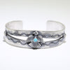 Turquoise Bracelet by Andy Cadman 5-1/4"