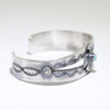 Turquoise Bracelet by Andy Cadman 5-1/4"