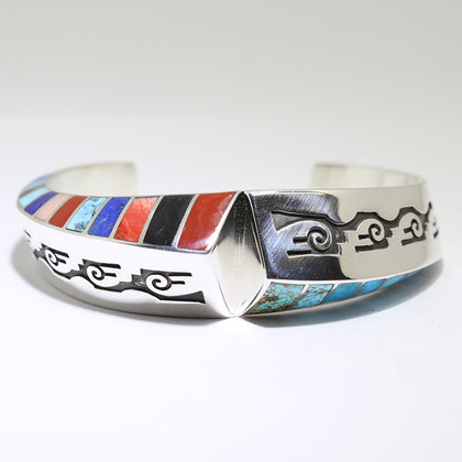 Inlay Bracelet by Lonn Parker 5-3/4