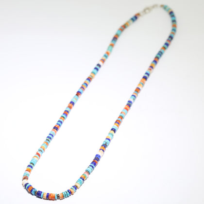 Heishi Necklace by Calvin Lovato