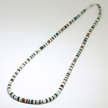 Heishi Necklace by Calvin Lovato