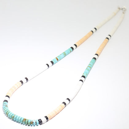 Heishi Necklace by Calvin Lovato
