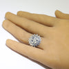Silver Ring by Pat Tewawina- 6