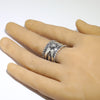 Silver Ring by Ernie Lister- 9.5