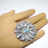 Lone Mountain Ring by Navajo- 7.5