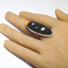 Inlay Ring by Navajo- 7