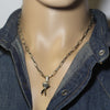 Squash Bead Pendant by Navajo