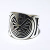 Silver Ring by Pat Tewawina- 9