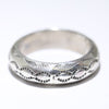 Silver Ring by Arnold Goodluck- 10