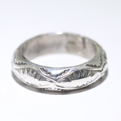 Silver Ring by Arnold Goodluck- 10