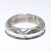 Silver Ring by Arnold Goodluck- 10