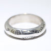 Silver Ring by Arnold Goodluck- 11.5