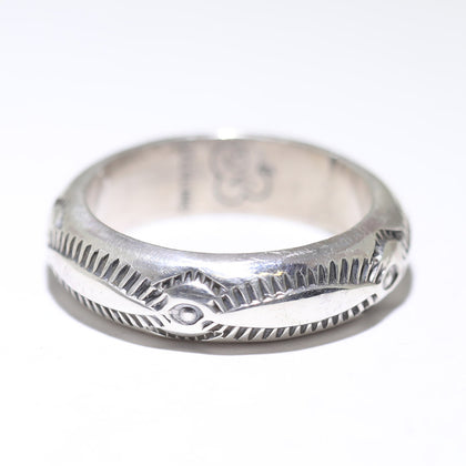 Silver Ring by Arnold Goodluck- 11