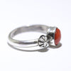 Coral Ring by Robin Tsosie- 7.5