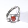 Coral Ring by Robin Tsosie- 7.5