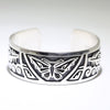Silver Bracelet by Pat Tewawina 5-3/4"