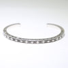 Silver Bracelet by Lyle Secatero 5-1/4"