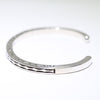 Silver Bracelet by Lyle Secatero 5-1/4"