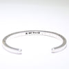 Silver Bracelet by Lyle Secatero 5-1/4"