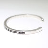 Silver Bracelet by Lyle Secatero 5-3/4"