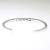 Silver Bracelet by Lyle Secatero 5-3/4"