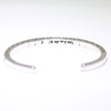 Silver Bracelet by Lyle Secatero 5-1/4"