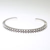 Silver Bracelet by Lyle Secatero 5-1/4"