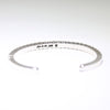 Silver Bracelet by Lyle Secatero 5-1/4"