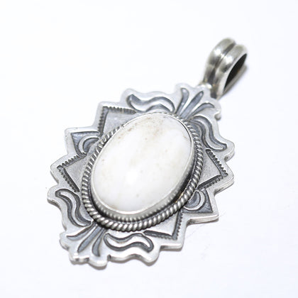 White Buffalo Pendant by Bo Reeves