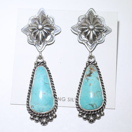 Kingman Earrings by Arnold Goodluck