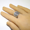 Silver Ring by Pat Tewawina- 15
