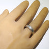 Silver Ring by Arnold Goodluck- 9