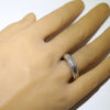 Silver Ring by Arnold Goodluck- 10