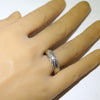 Silver Ring by Arnold Goodluck- 10